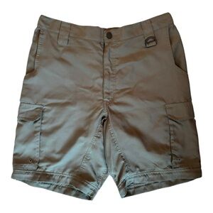 Boy Scouts Olive Green Cargo Shorts Relaxed Medium